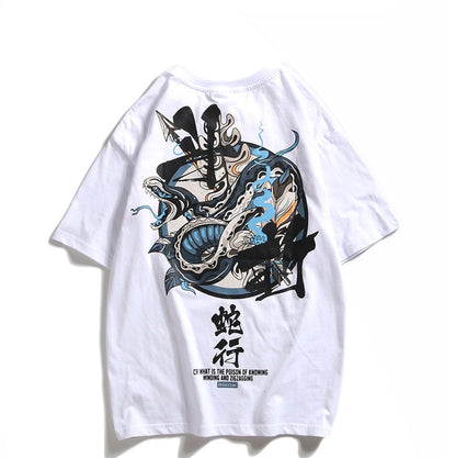 Men's Chinese Letter Hoodie | High Street Fashion Hip Hop Pullover Sweatshirt for Autumn Winter