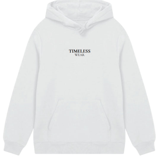 Men's Drop Shoulder Hoodie | Loose-Fit Solid Color Pullover Sweatshirt