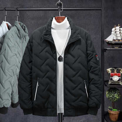 Compressed Cotton Stand Collar Men's Cotton-padded Coat Winter Coat