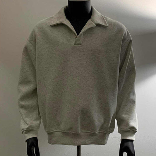Men's Inner Layering Shirt | Long Sleeve Bottoming Top Sweater