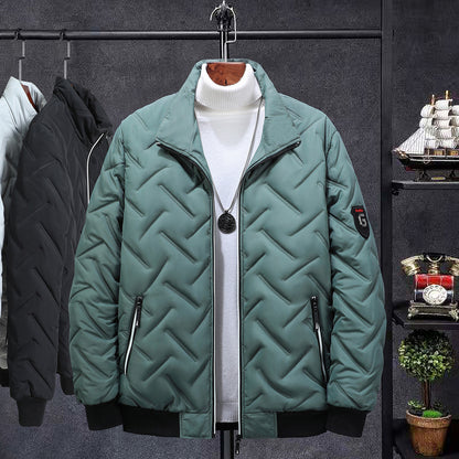 Compressed Cotton Stand Collar Men's Cotton-padded Coat Winter Coat